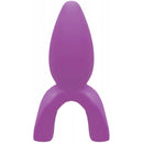 HOTT Products TONGUE STAR STEALTH RIDER TONGUE VIBE W/ CONTOURED PLEASURE TIP PURPLE at $12.99