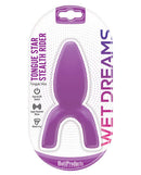 HOTT Products TONGUE STAR STEALTH RIDER TONGUE VIBE W/ CONTOURED PLEASURE TIP PURPLE at $12.99