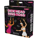 Pecker Head Ring Toss Adult Party Game by Hott Products packaging showing game contents and playful illustrations.