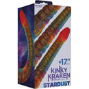 Packaging of Stardust Kinky Kraken 17-Inch Silicone Dildo with colorful tentacle design by Hott Products Unlimited.