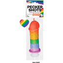 Pecker Shot Liquid Syringe Rainbow - Fun Adult Party Favor