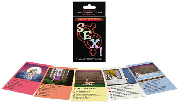 Kheper Games Adventurous Sex Card Game at $5.99