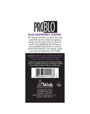 Problo Blue Raspberry Flavor Oral Pleasure Gel packaging, 1.5 oz bottle label details.