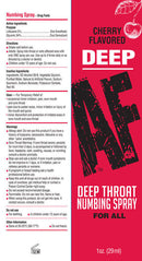 Little Genie Deep AF Numbing Throat Spray Cherry 1 Oz at $10.99