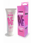 Numb AF Strawberry Flavor Anal Desensitizing Gel tube and packaging for enhanced anal pleasure.