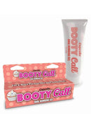 Booty Call Cupcake flavored anal numbing gel packaging and tube for enhanced anal pleasure and comfort.