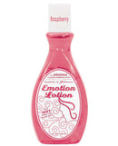 Emotion Lotion Raspberry 100ml edible warming massage lotion bottle