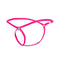 Male Basics Mob Tear Drop Thong Hot Pink L/XL at $13.99