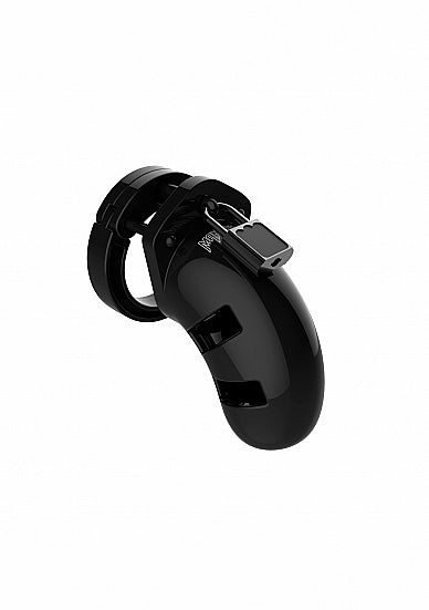 SHOTS AMERICA Mancage Chastity 3.5 inches Model 01 Cock Cage Black at $44.99