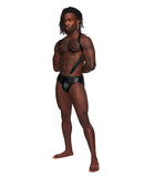 Male Power Lingerie Uranus Studded Harness Black S/M from Male Power Underwear at $26.99
