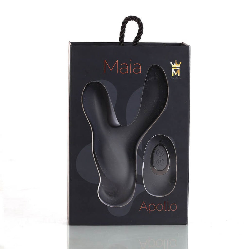 Maia Toys APOLLO PROSTATE MASSAGER DARK GREY RECHARGEABLE at $48.99