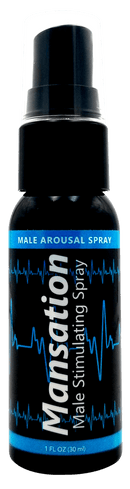 Mansation Male Stimulating Spray 1 Oz Bottle for Maximum Strength Pleasure Amplification