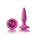 NS Novelties Glams Mini Pink Gem Pink Butt Plug at $11.99