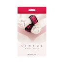 NS Novelties New Sensations NS Novelties Sinful Wrist Cuffs Pink at $15.99