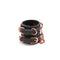 NS Novelties Bondage Couture Wrist Cuffs Black at $19.99
