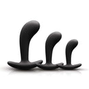 NS Novelties Renegade P-Spot Kit, premium silicone anal plugs for prostate pleasure, set of three sizes