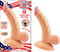 Nasstoys All American Mini Whoppers 5 inches Curved Dong with Balls Flesh at $17.99