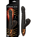 Nasstoys Princess Heat Up Spinning Thruster Black Rabbit Style Vibrator at $64.99