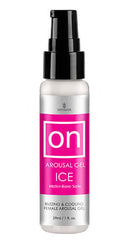 ON Arousal Gel Ice 1 oz bottle for female sexual enhancement, buzzing and cooling, water-based formula, intensifies orgasms with essential oils