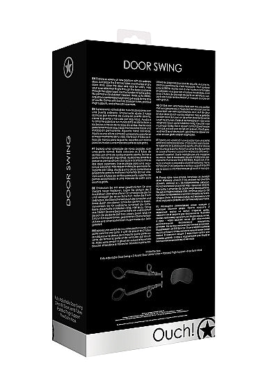 SHOTS AMERICA Ouch! Door Swing Black from Shots Toys at $36.99