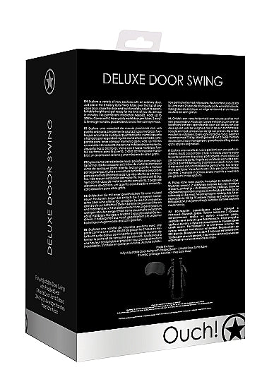SHOTS AMERICA Ouch! Deluxe Door Swing Black from Shots Toys at $54.99