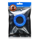 Oxballs Pig Ring Blue Silicone Cock Ring in Packaging for Endurance and Pleasure