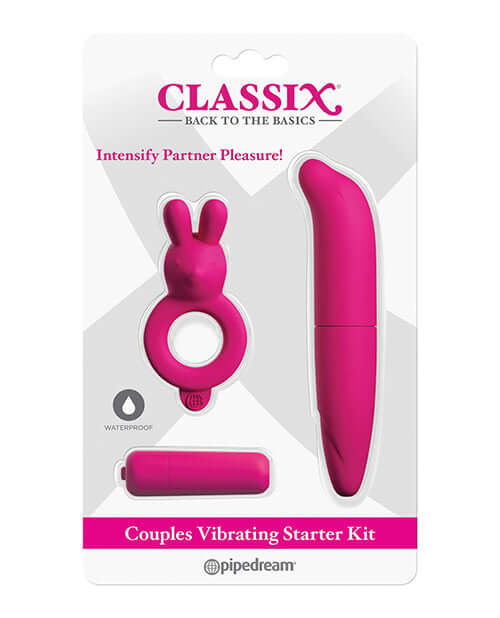Pipedream Products Classix Couples Vibrating Starter Kit at $19.99