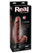 Pipedream Products Real Feel Deluxe #10 Brown Realistic 10 Inches Vibrator with Wallbanger Suction Cup Technology at $74.99