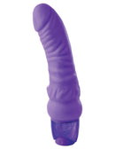 Classix Mr Right Vibrator Purple by Pipedreams designed for timeless intimate pleasure and ultimate satisfaction with a curved for perfection design