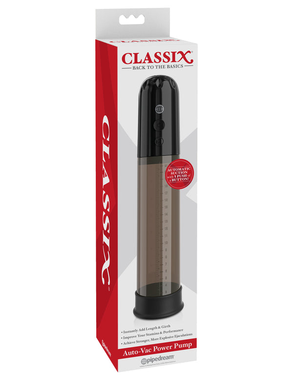 CLASSIX AUTO VAC POWER PUMP BLACK-0