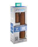 Fantasy X-Tensions Elite 8-Inch Sleeve with 2-Inch Plug in packaging for performance enhancement