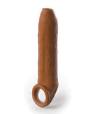 Fantasy X-Tensions Elite Uncut 7-inch Sleeve with Strap Tan for performance enhancement.