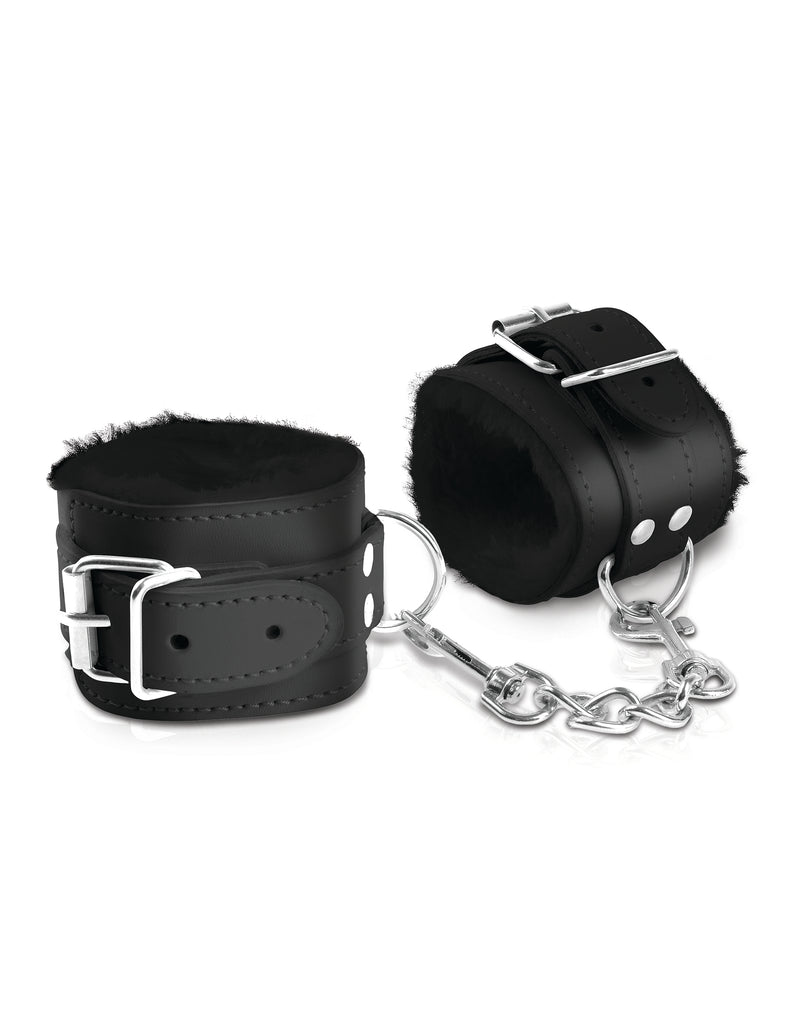 Pipedream Products Fetish Fantasy Limited Edition Cumfy Cuffs Black at $23.99