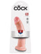 Pipedream Products King Cock 9 inches Cock Flesh Beige Dildo Real Deal RD at $34.99