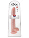 Pipedream Products King Cock 14 inches Cock with Balls Beige Dildo Real Deal RD at $69.99