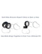 Pipedream Products Fantasy C-Ringz Max Width Silicone Rings Black at $14.99