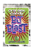 BJ Blast Green Apple Oral Sex Candy – Popping and Fizzing Oral Pleasure Enhancer