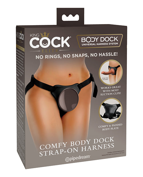 Pipedream Products King Cock Elite Comfy Body Dock Strap On Harness at $54.99