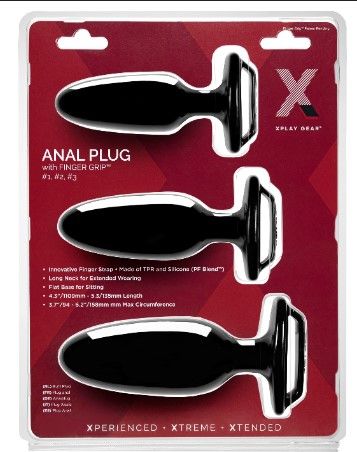 Perfect Fit Xplay Finger Grip Plug Stater Kit Plugs #1, #2 and #3 from Perfect Fit Brands at $49.99