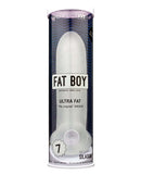 Fat Boy Original Ultra Fat 7 Inches Penis Sheath in package from Perfect Fit Brands, made of soft Silaskin material for intense pleasure