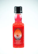Love Lickers Panty Dropper Massage Oil 1.76 oz in Fuzzy Navel flavor, red bottle, enticing and warming formula for intimate moments.