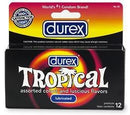Paradise Products DUREX TROPICAL 12 PACK at $12.99