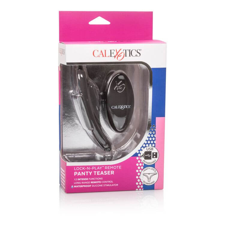 California Exotic Novelties Cal Exotics Lock-N-Play 12-function Remote Control Silicone Panty Teaser at $67.99