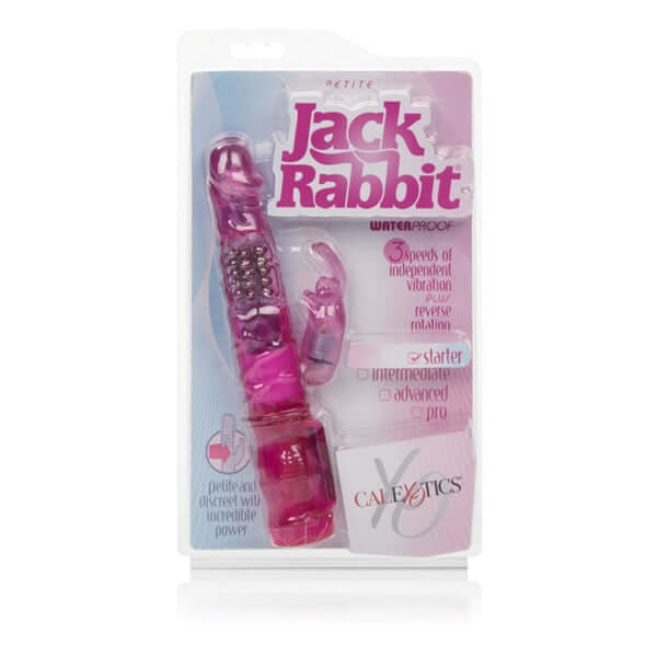 Petite Jack Rabbit Vibrator - Compact and Versatile Pleasure Toy in Pi Petite Jack Rabbit Vibrator - Compact and Versatile Pleasure Toy in Pi