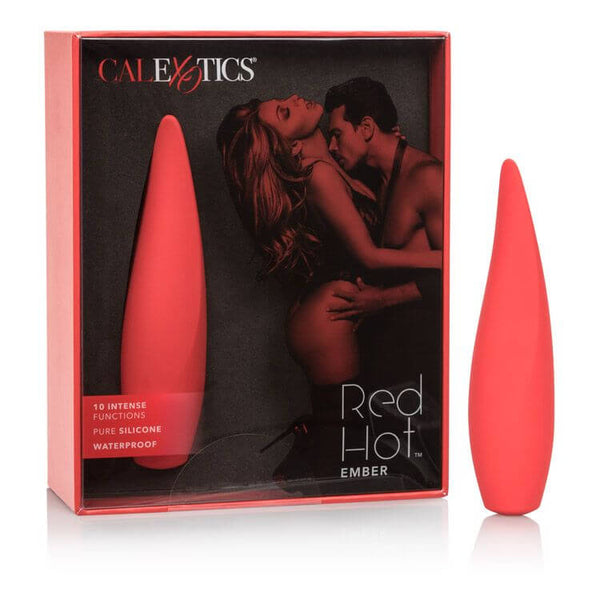 California Exotic Novelties Red Hots Ember Clitoral Flickering Massager at $44.99