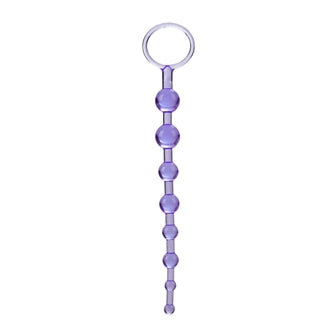 California Exotic Novelties First Time Love Beads Purple at $5.99
