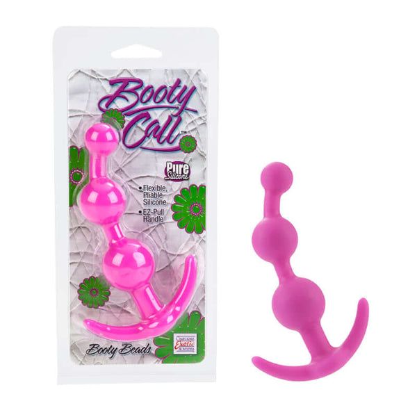 California Exotic Novelties Booty Call Booty Beads Pink at $12.99