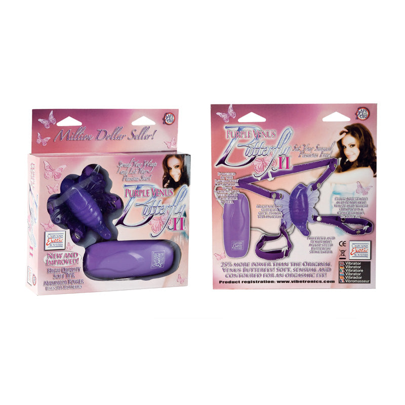 California Exotic Novelties Venus Butterfly 2 Purple Hands-free Sex Toy at $19.99