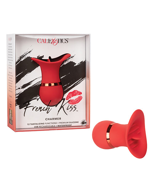 California Exotic Novelties French Kiss Charmer Red Tongue Vibrator at $44.99