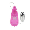 Slim Teardrop Bullet Vibrator Pink by California Exotic Novelties - Super Slim and Powerful Stimulator